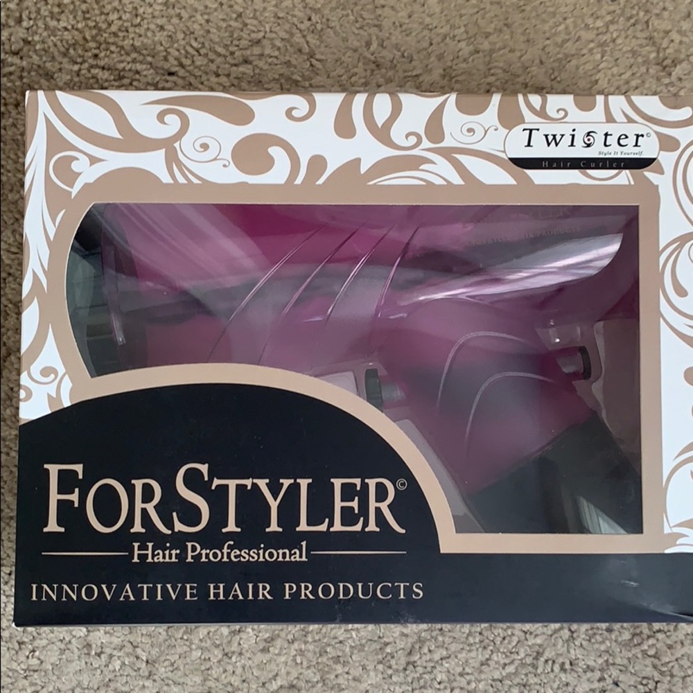 Twister hair curler